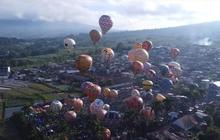 Sejarah Festival Balon Udara Wonosobo, Pesta Rakyat Murah Meriah Dihadiri Ribuan Warga