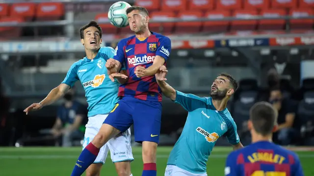 Performa Jelek, Barcelona Dipermalukan Sepuluh Pemain Osasuna