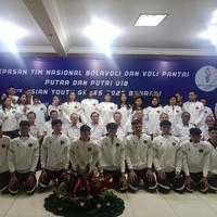 Pesan Semangat Ketum PBVSI untuk Timnas Voli Putra dan Putri serta Voli Pantai U18 di Asian Youth Games 2025