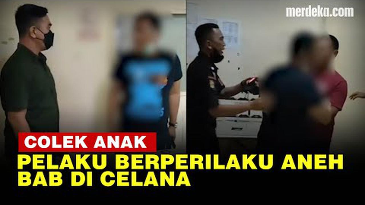 VIDEO: Polisi Ungkap Perilaku Aneh Pria Colek Anak di Mal Bintaro, BAB saat Diamankan