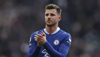 Reaksi Mason Mount dari Chelsea setelah timnya kalah dalam pertandingan Liga Utama Inggris melawan Tottenham Hotspur di Stadion Tottenham Hotspur di London, Minggu, 26 Februari 2023. (AP Photo/Ian Walton, File)