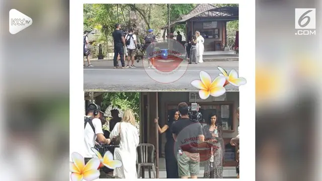 VIDEO: Kim Kardashian Tepergok Liburan di Bali