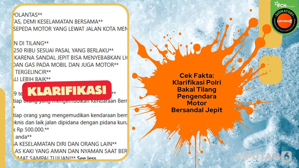 Hoaks Seputar Tilang Bikin Bingung Masyarakat, Simak Faktanya