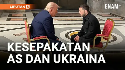 VIDEO: AS dan Ukraina Menandatangani Kesepakatan Mineral Setelah Trump Menekan Kyiv