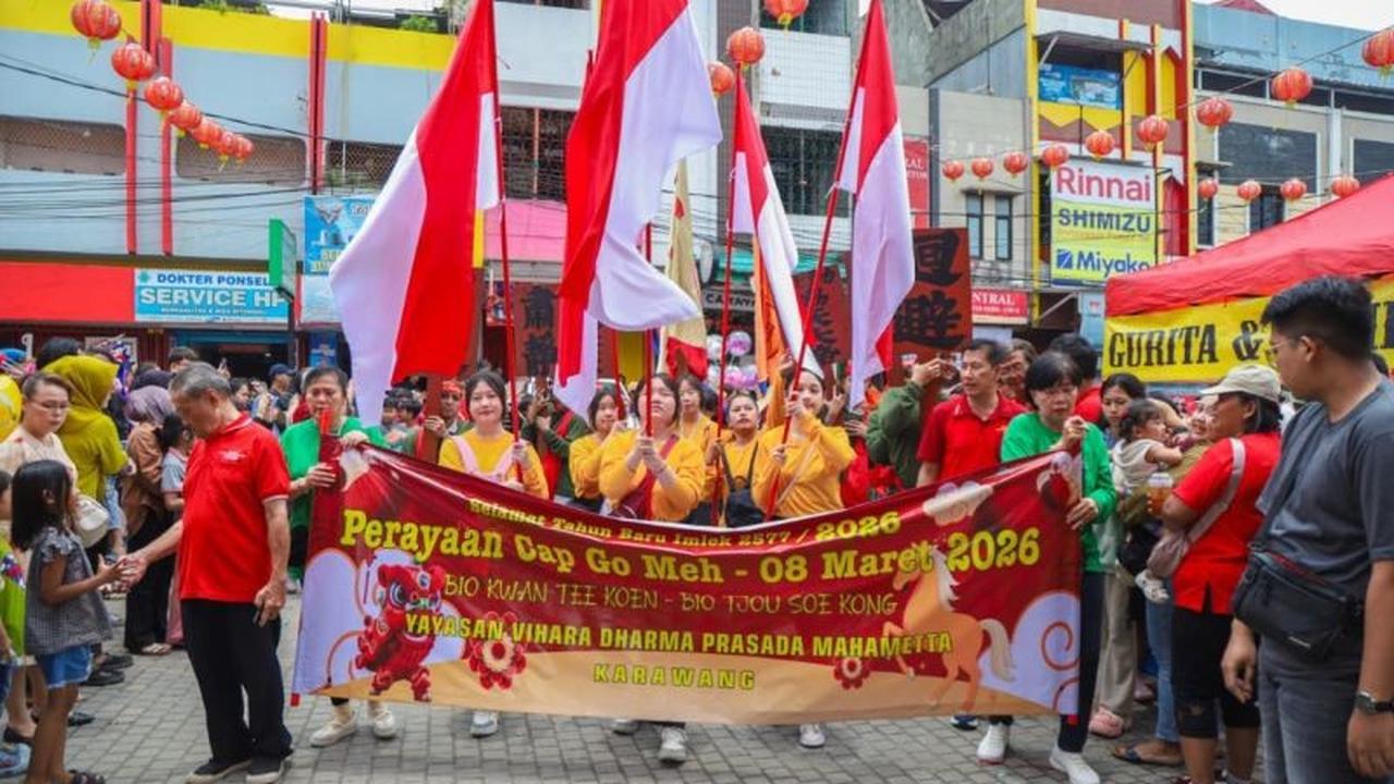 Polres Karawang Pastikan Pawai Cap Go Meh 2026 Berlangsung Kondusif