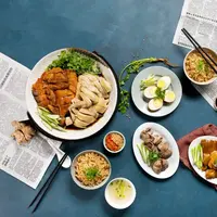 Nasi ayam hainan khas Singapura. (Foto: Wee Nam Kee)