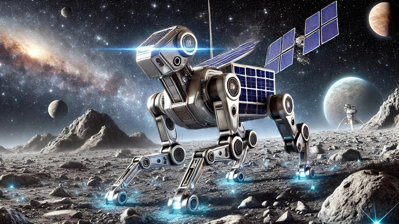 Peneliti China Ciptakan Robot Anjing yang Mampu Menjelajah Asteroid