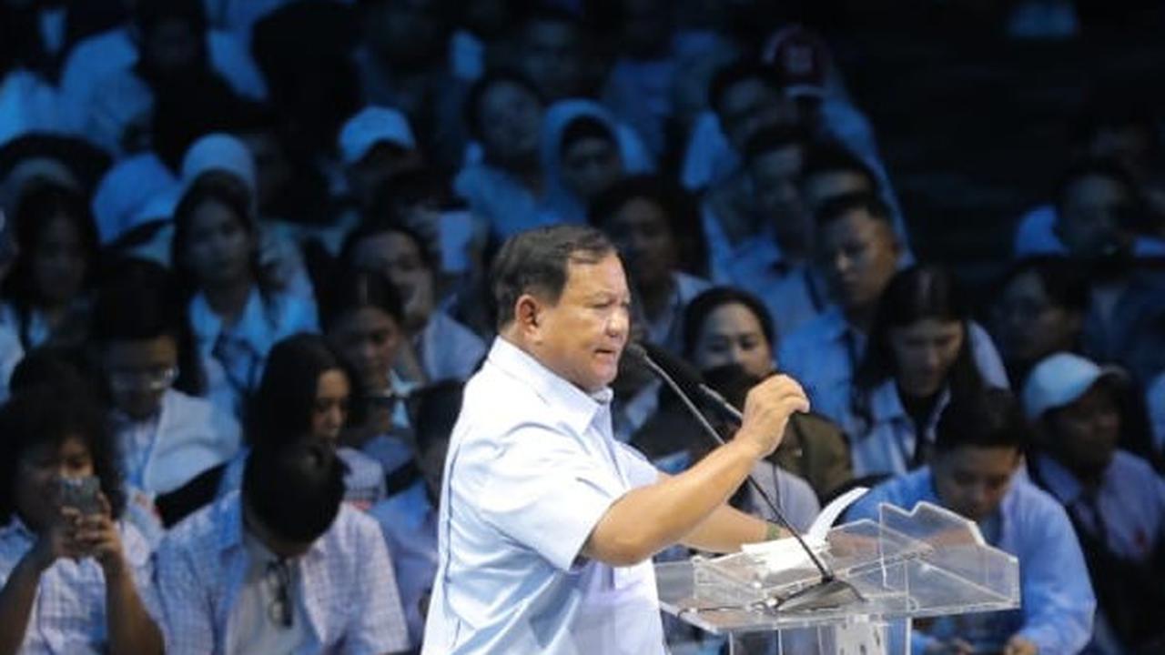 Prabowo: Kalau Bersama Anak-Anak Muda, Saya Tidak Takut Apapun