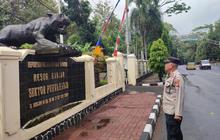Viral Wajah Lucu Patung Macan di Polsek Purwaharja Banjar, Mirip Maung Cisewu?