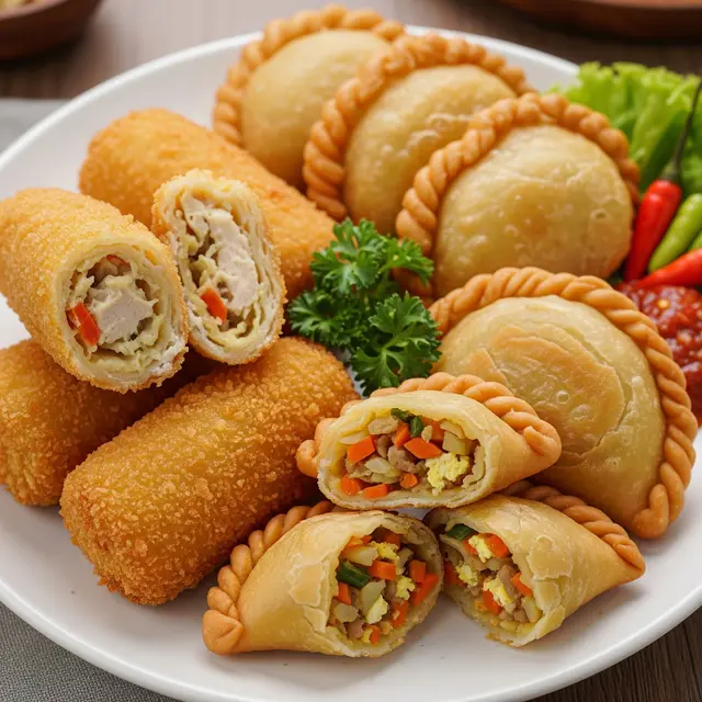 Cara Pengemasan Kue Basah