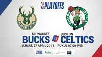 Playoff 2018 Milwaukee Bucks Vs Boston Celtics_Game 5 (Bola.com/Adreanus Titus)