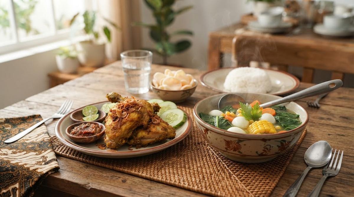 Pasangan Lauk dan Sayur untuk Hidangan Sehari-hari