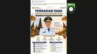 Cek Fakta: Hoaks Gubernur Bali Wayan Koster Bagikan Dana Bantuan Lewat Kirim Pesan
