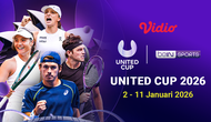 Simak Jadwal Pertandingan United Cup 2026, Tayang di Vidio.