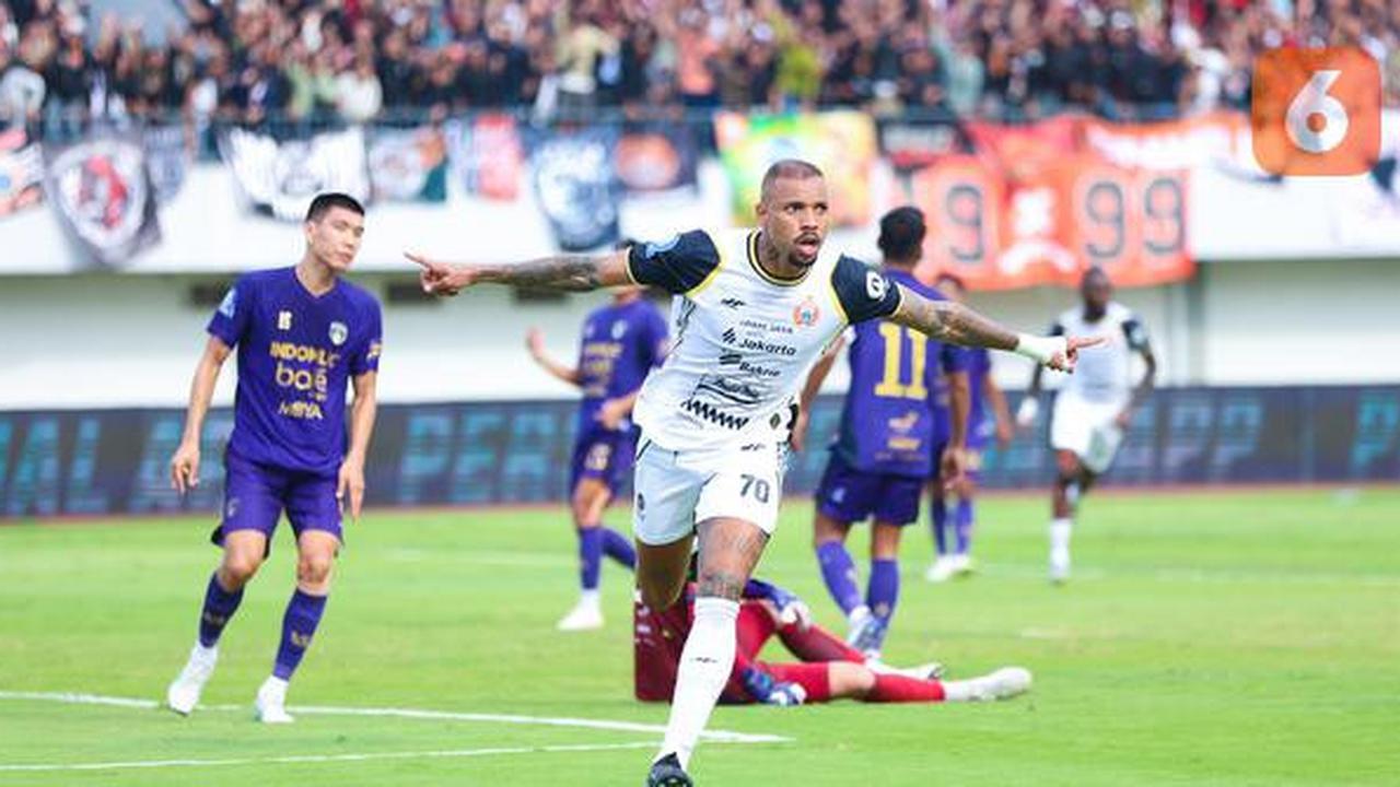 Hasil Lengkap BRI Super League Hari Ini: Diwarnai Debut Shayne Pattynama, Persija Menang Atas Tuan Rumah Persita
