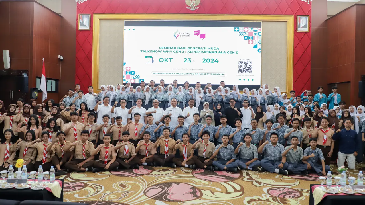 Gelar ‘Talkshow Why Gen Z: Kepemimpinan Ala Gen Z’, Pemkab Bandung Tingkatkan Karakteristik Kualitas Generasi Muda