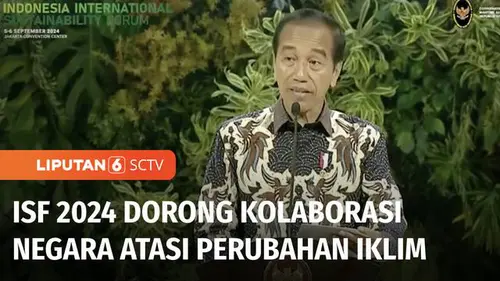 VIDEO: Buka IISF 2024, Presiden Jokowi Tekankan Pentingnya Kerja Sama Hadapi Krisis Iklim