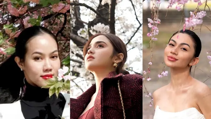 Adu Gaya Syifa Hadju, Ariel Tatum, dan Yura Yunita Saat Nikmati Sakura: Inspirasi Tampilan Elegan Musim Semi