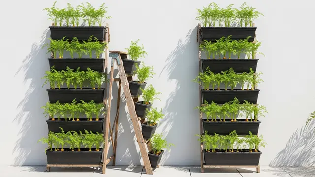 Ide Kebun Wortel Gantung di Teras Rumah Minimalis (Image by Gemini AI)