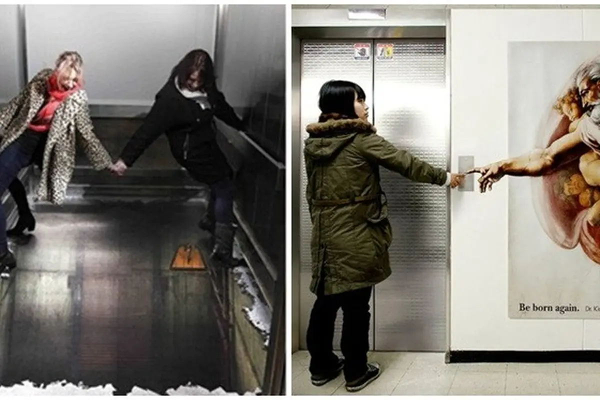8 Desain Lift Ini Kreatif Banget, Bikin Enggak Bosan saat Menunggu
