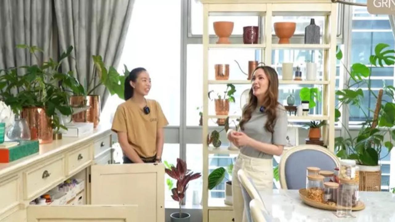 5 Potret Dapur Mewah Cathy Sharon Gaya Modern French, Super Rapih Semua Barang Tertata Apik