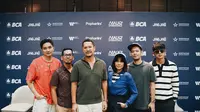 Maliq & D'Essentials saat umumkan siap menggelar serangkaian tur konser album terbarunya yang berjudul "Can Machines Fall In Love" (CMFIL) untuk tur 6 kota di Indonesia dan Malaysia pada Oktober hingga Desember 2024. (Dok. IST)