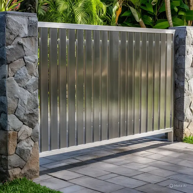 Model Pagar Stainless Terbaru