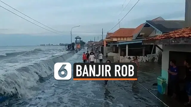 Gelombang pasang yang melanda pesisir pantai Pekalongan, membuat terjadinya banjir Rob di sebagian Kota Pekalongan. Gelombang Pasang menghancurka kios dan warung milik warga.