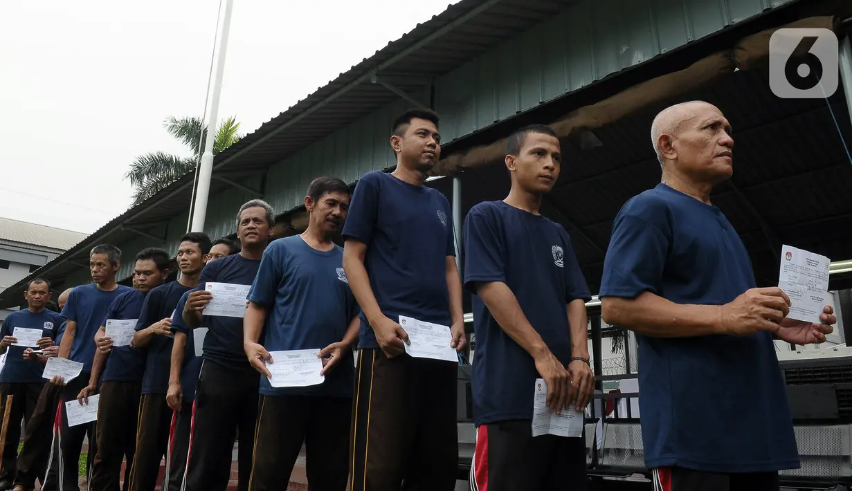 Selanjutnya ada Rutan Kelas I Cipinang (2.917 orang, 10 TPS), Rutan Kelas I Jakarta Pusat (3.181 orang, 12 TPS), Rutan Kelas I Pondok Bambu (534 orang, 2 TPS), dan LPKA Kelas II Jakarta (65 orang, 1 TPS). (merdeka.com/Imam Buhori)