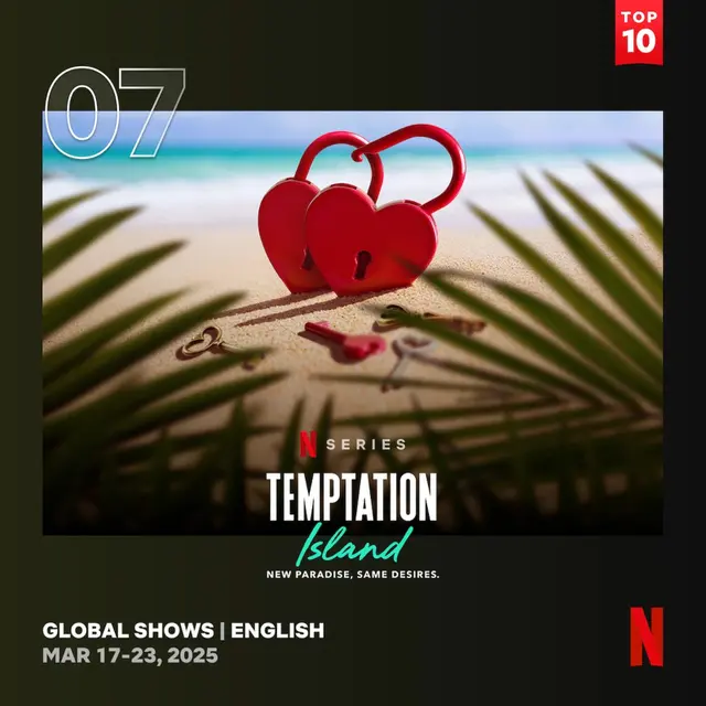 Rekomendasi Series Terlaris Netflix Terbaru 26 Maret 2025. (sumber: netflix)