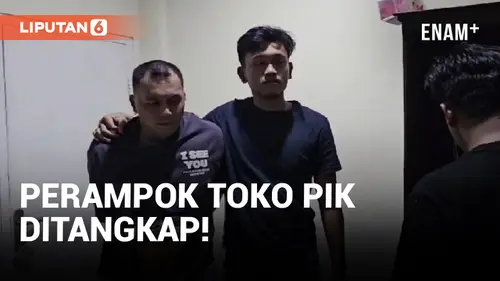 VIDEO: Perampok Toko Jam Mewah di PIK Ditangkap