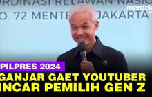 VIDEO: Ganjar Ungkap Strategi Pilpres 2024, Gaet Youtuber Incar Pemilih Muda