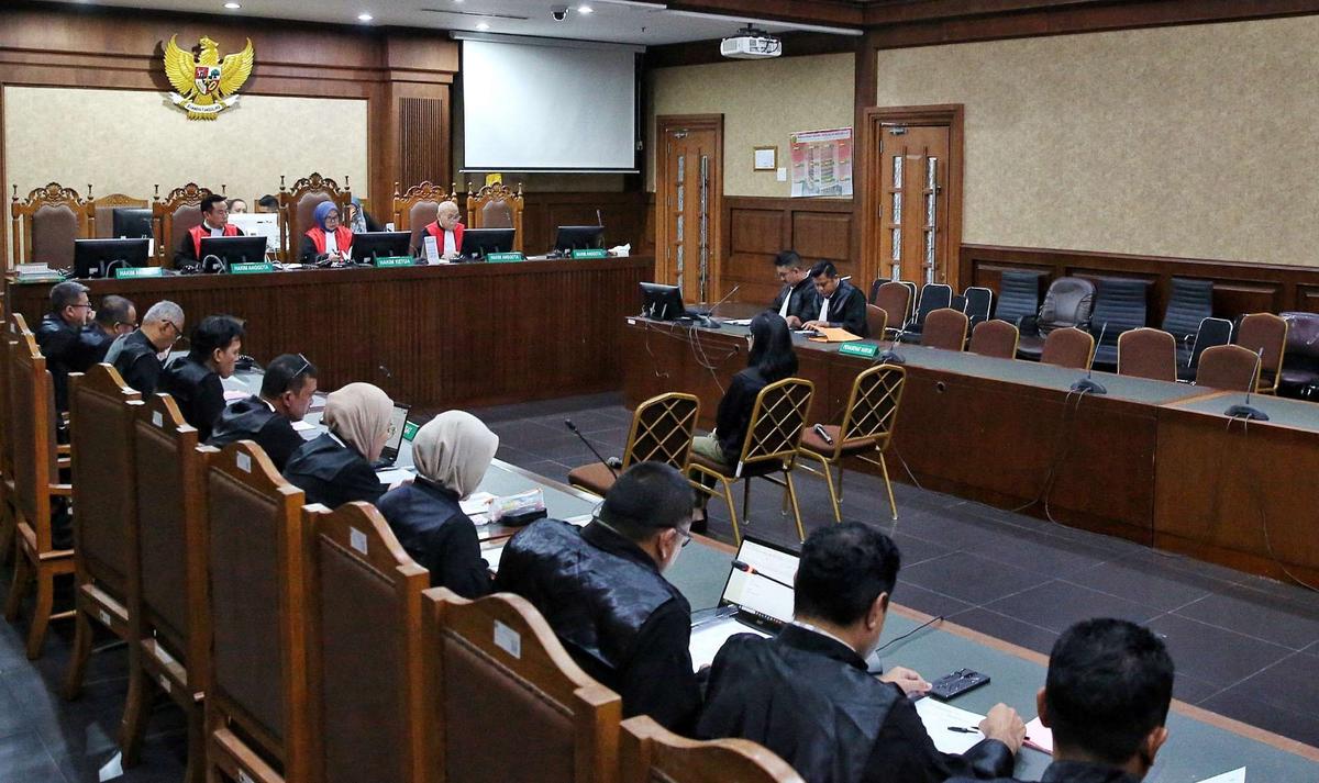 Meirizka Widjaja jalani sidang perdana