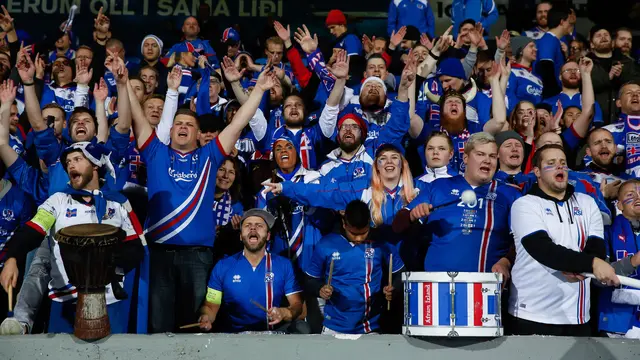 Islandia Lolos ke Piala Dunia 2018