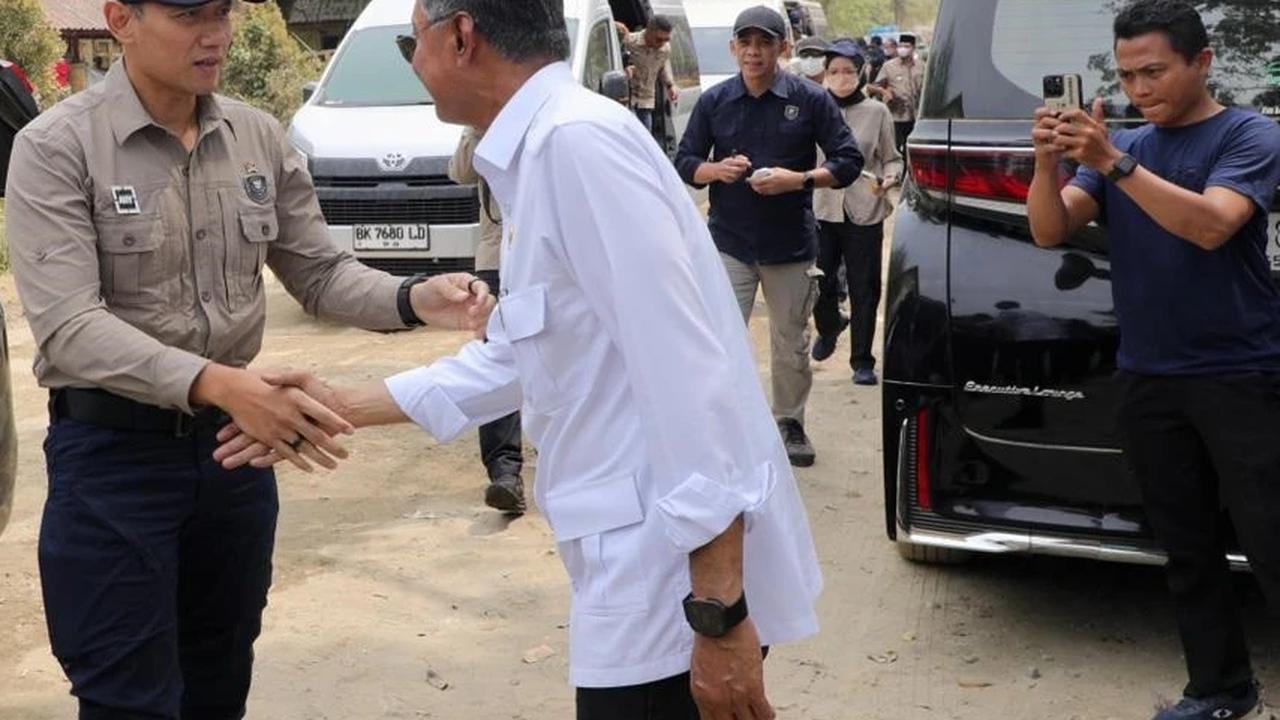 AHY Meresmikan Huntara di Aceh Tamiang