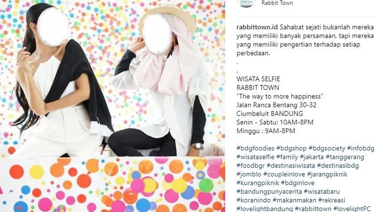 3 Latar Swafoto di Rabbit Town Dinilai Jiplak Karya Seniman Asing