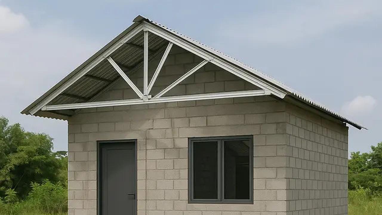 8 Desain Rumah Minimalis dari Batako dan Baja Ringan yang Kokoh &amp; Murah di 2025