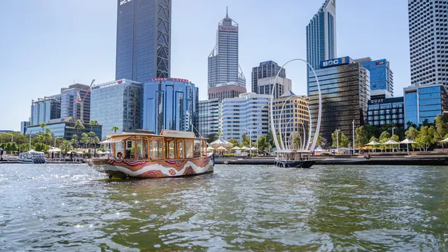 Elizabeth Quay, tepi sungai yang cocok untuk menikmati suasana kota
