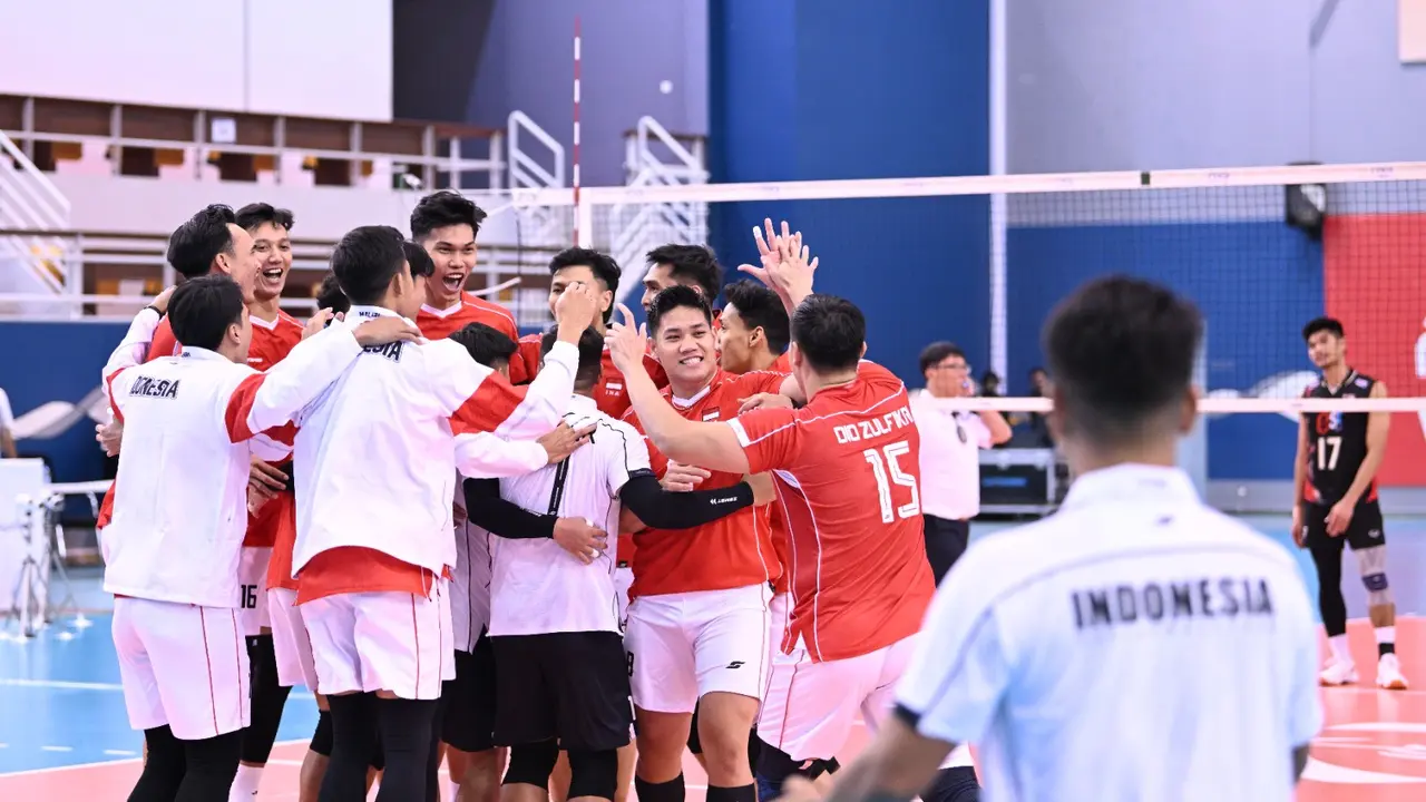 Timnas Voli Putra Indonesia - AVC Nations Cup 2025 - Bola Voli