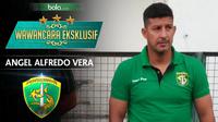 Wawancara Eksklusif Angel Alfredo Vera di Persebaya (Bola.com/Adreanus Titus)