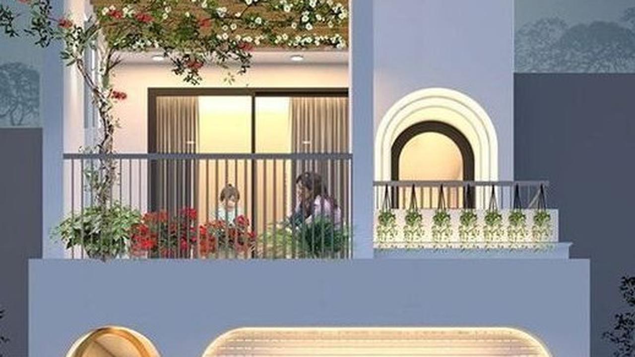 15 Desain Rumah Minimalis 2 Lantai yang Simple dan Dilengkapi Balkon