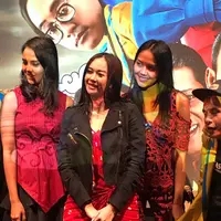 Aura Kasih dan pemain Film PSP: Gaya Mahasiswa (Puput Puji/Fimela.com)