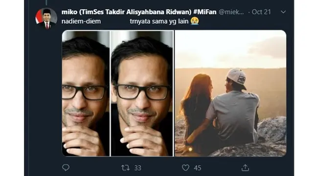 6 Cuitan Kocak Nadiem Makarim ala Netizen Ini Bikin Ketawa