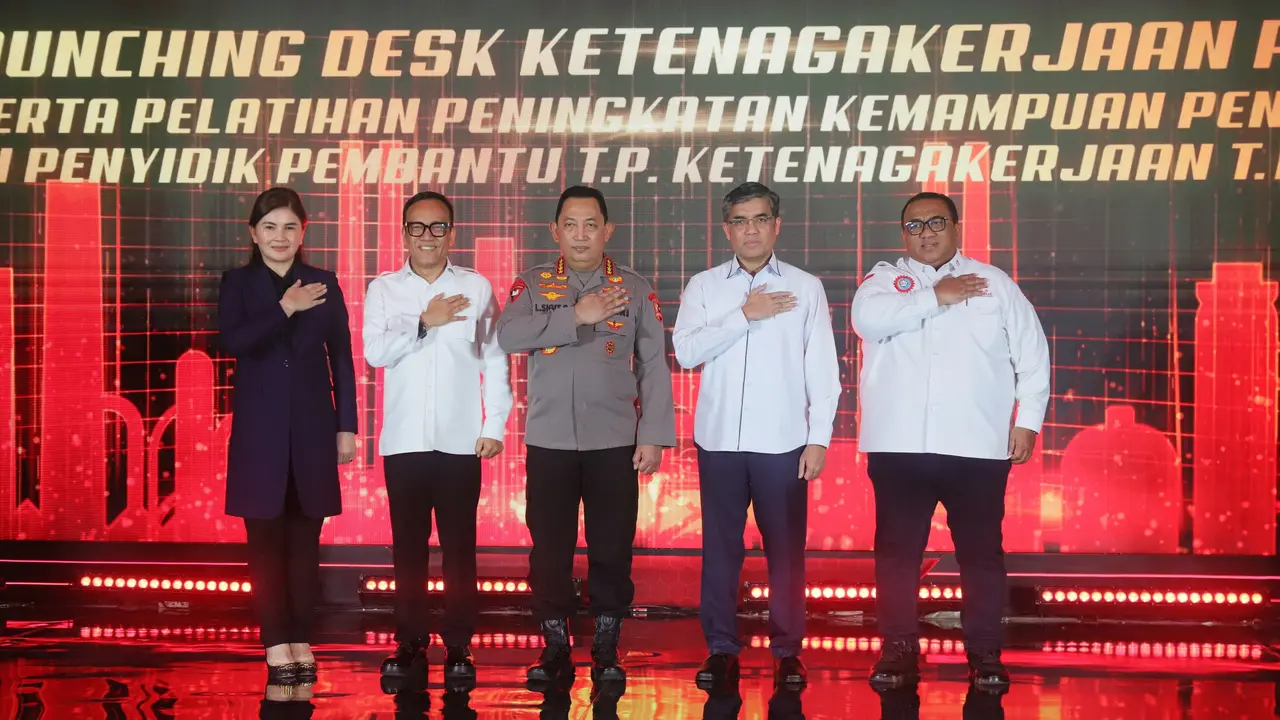 Menaker Dukung Desk Ketenagakerjaan Polri untuk Selesaikan Masalah Ketenagakerjaan