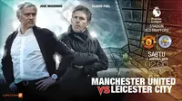 Manchester United vs Leicester City (Liputan6.com/Abdillah)