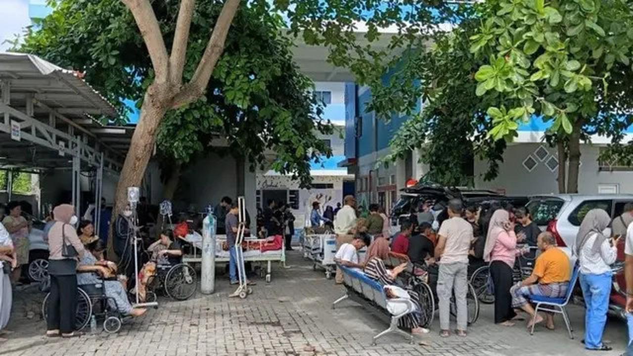 Detik-detik Gempa M6,7 di Palu, Pasien Rumah Sakit Berhamburan Keluar