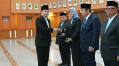 Lantik Empat Pejabat Baru, Sekjen Kemendagri Minta Evaluasi Program