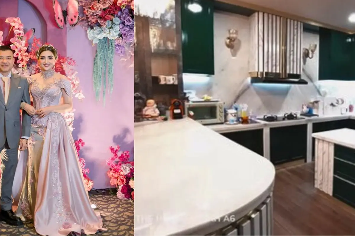 Potret dapur rumah Anang dan Ashanty (Sumber: YouTube/The Hermansyah A6)