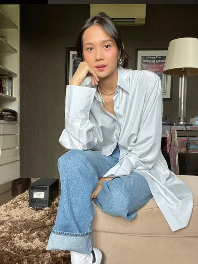 Gista Putri canttik dengan ragam outfit (Instagram/gistaputri)