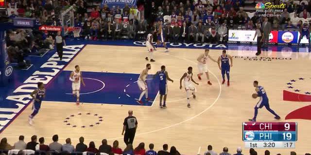 VIDEO : GAME RECAP NBA 2017-2018, 76ers 115 vs Bulls 101